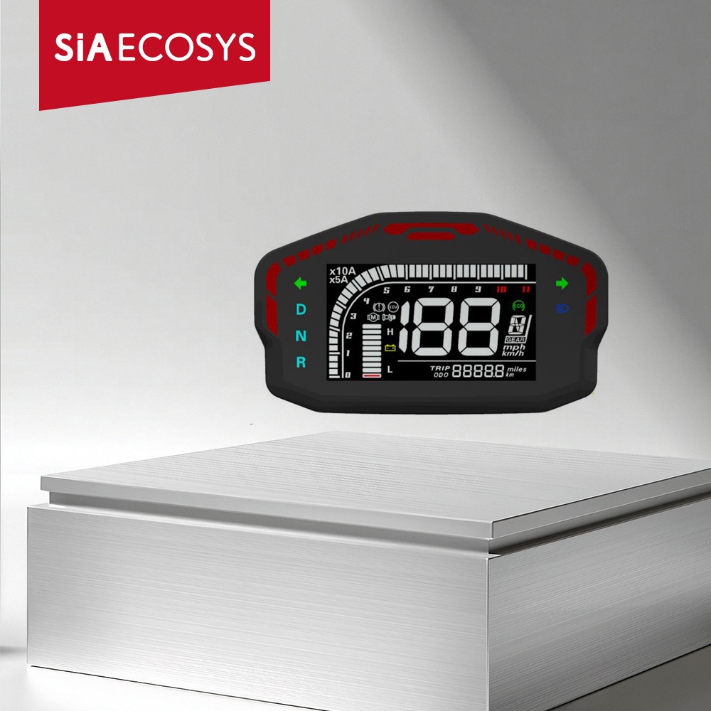 Kelly Kls7230S Controller - SIAECOSYS DKD pantalla de velocímetro LCD