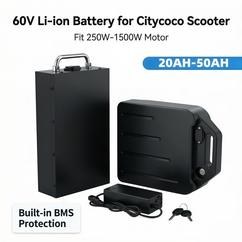 60V 50Ah Electric Scooter Battery - Batería de Litio de 60V con