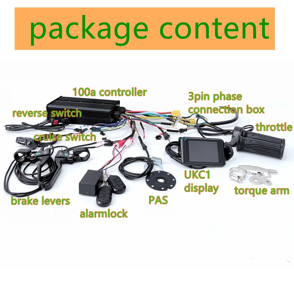 Kit de conversión NBpower para - 72V 100A Sabvoton Controller reseña y precio